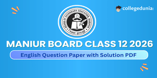 Manipur Board Class 12 English Question Paper 2026